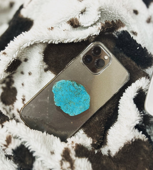 Turquoise Slab Phone Grip
